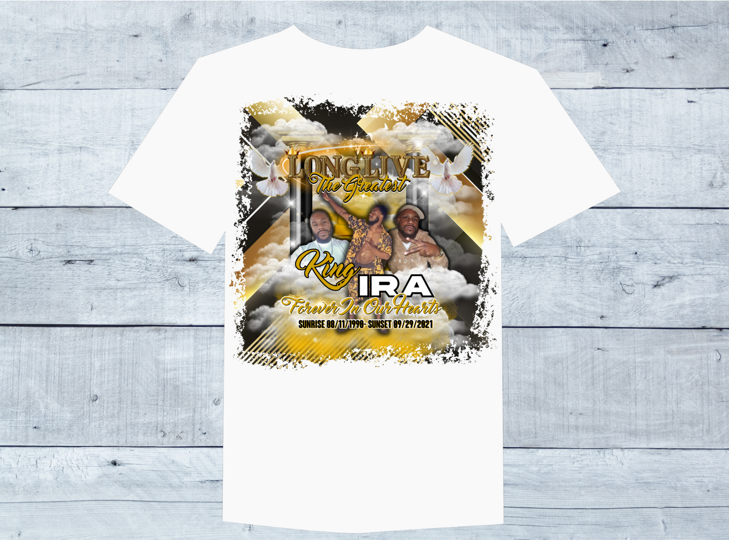 Custom Sublimated 2D T-Shirt- Adult