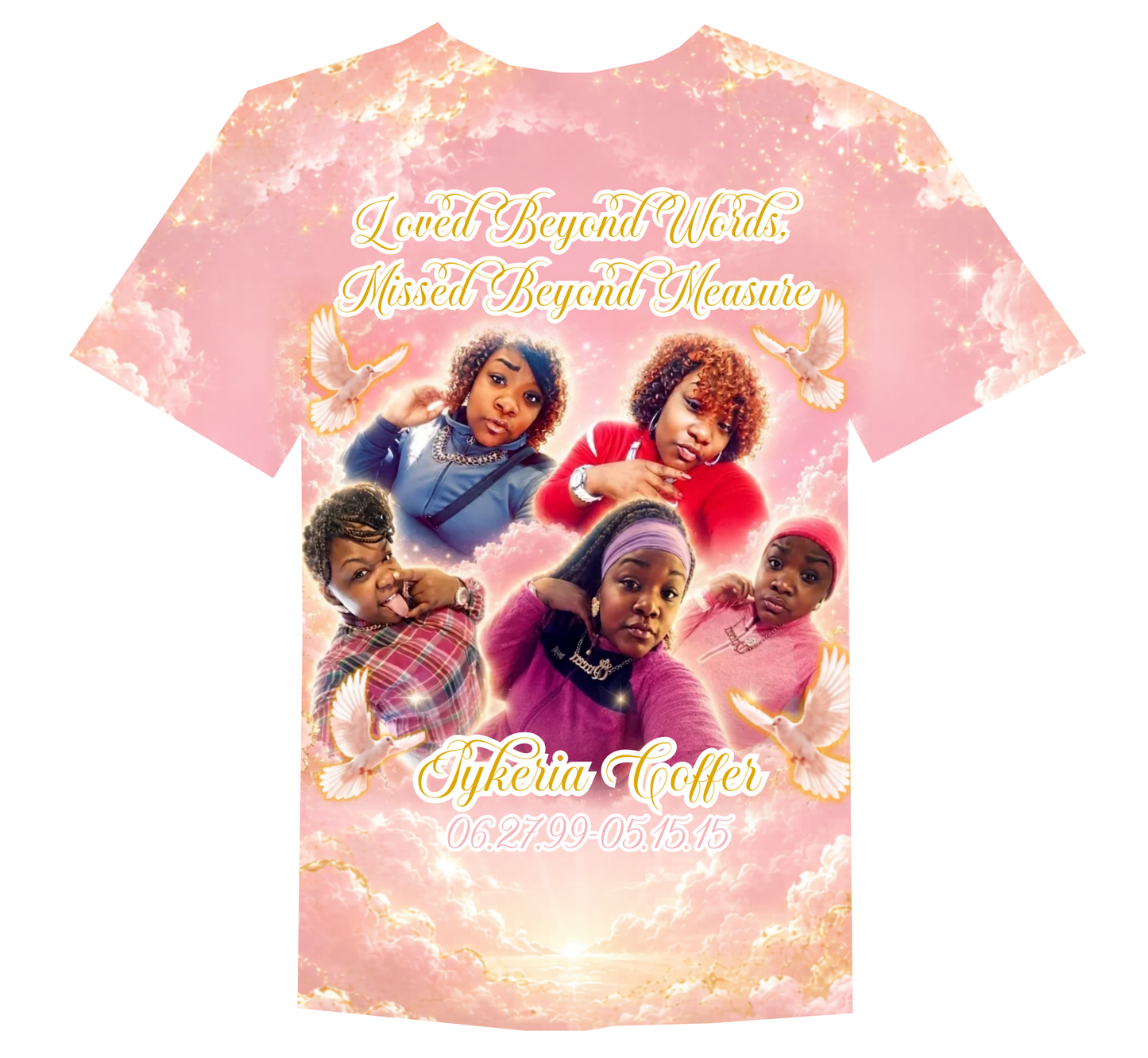 Jykeria Birthday Memorial Shirt