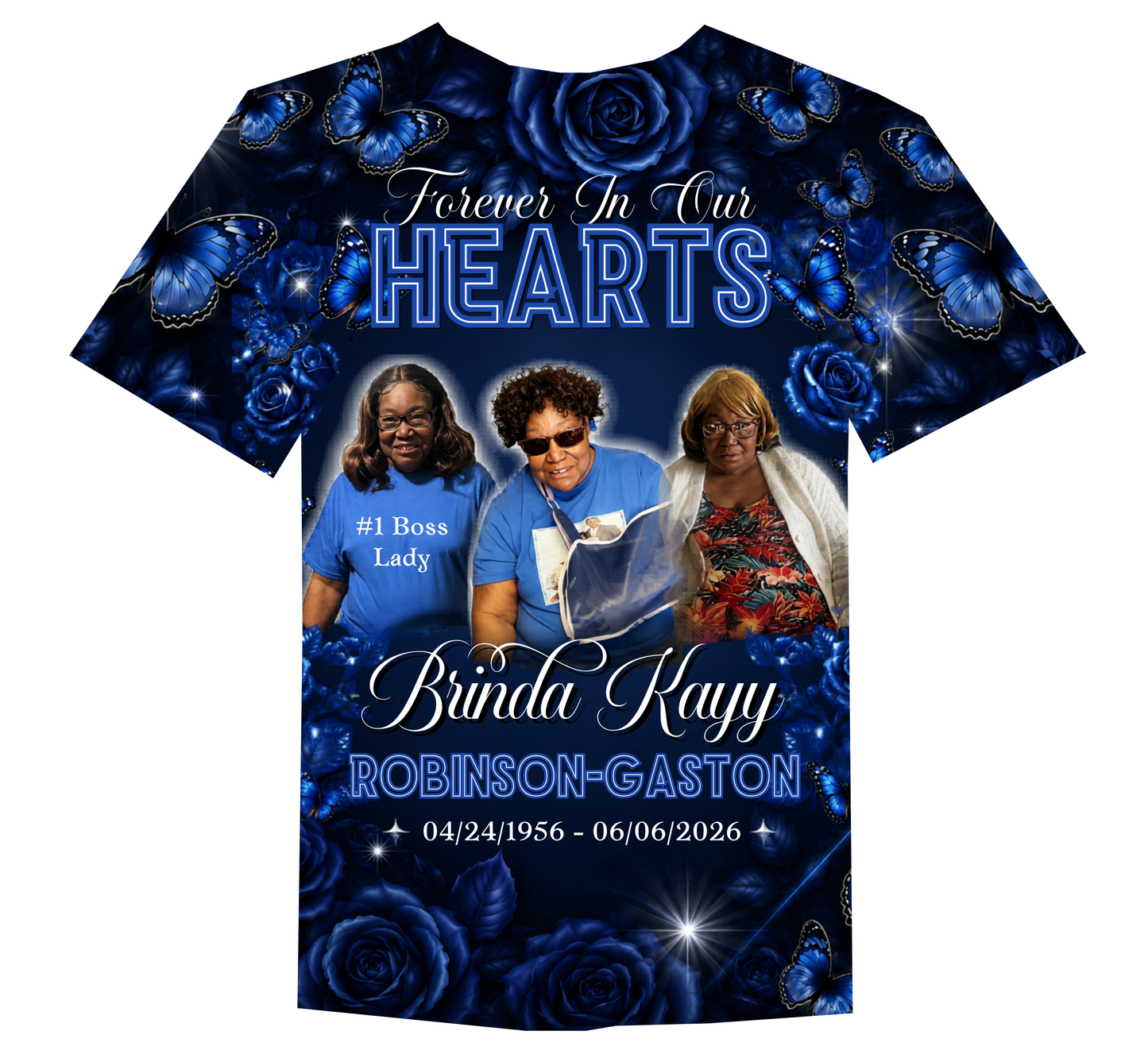 Ms. Brinda Robinson- Gaston Memorial Shirt