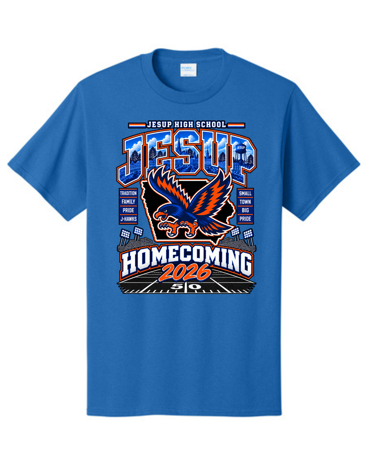 J-Hawk Homecoming 2026 Pride Spirit Tee