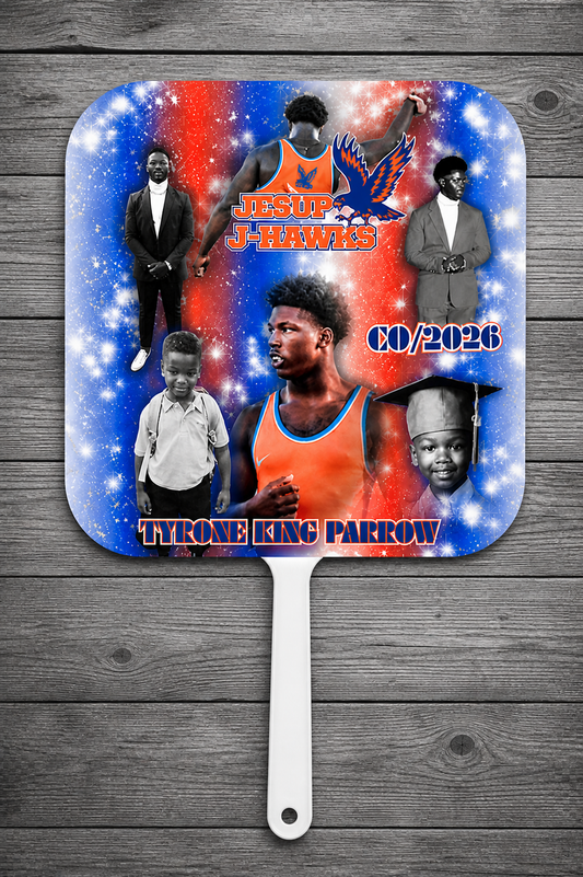 Custom Double-Sided Sublimated  Fans