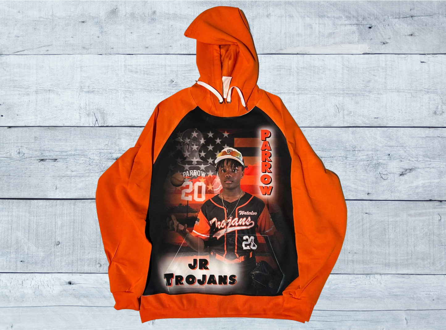 Custom 3D Hooded Sweatshirt-Toddler-Youth XL