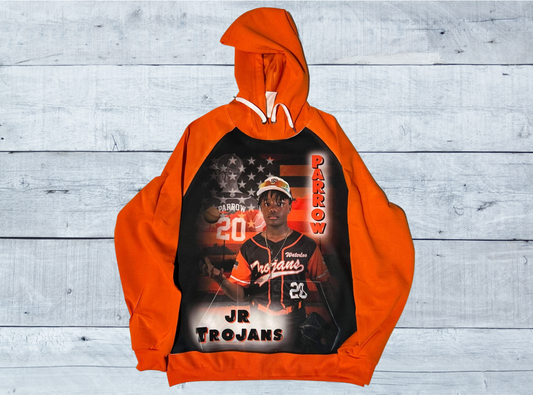 Custom 3D Hooded Sweatshirt-Toddler-Youth XL