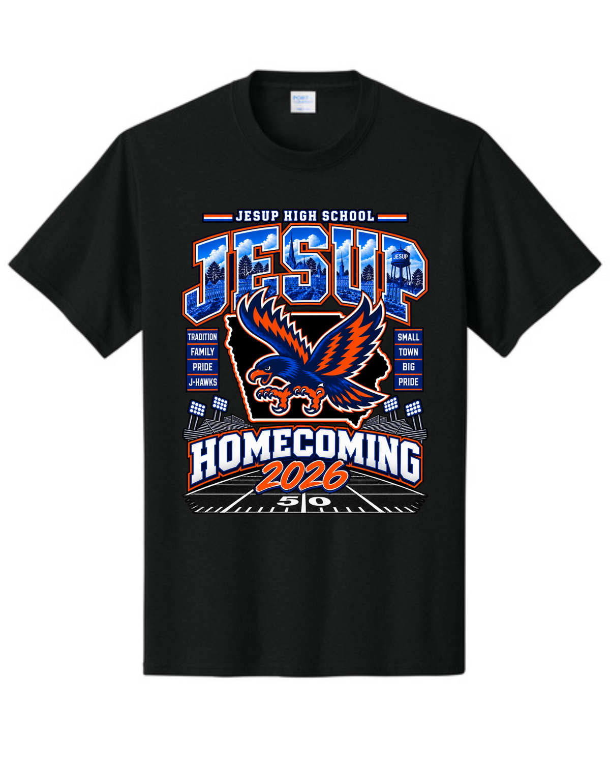 J-Hawk Homecoming 2026 Pride Spirit Tee