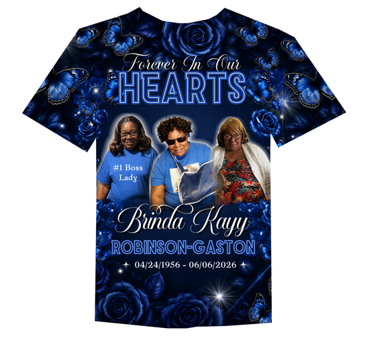 Ms. Brinda Robinson- Gaston Memorial Shirt